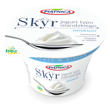 Natürlicher isländischer Skyrjoghurt Piatnica 150g