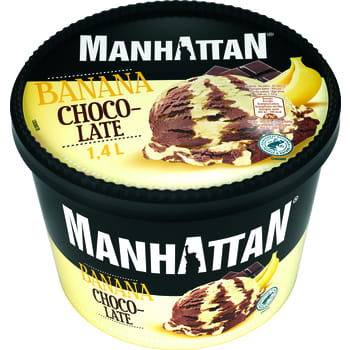 Manhattan Bananen-Schokolade-Eis 1,4l