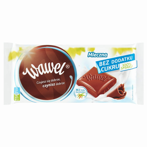 Milchschokolade ohne Zuckerzusatz Wawel 90g