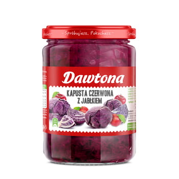 Rotkohl mit Apfel 500g Dawtona