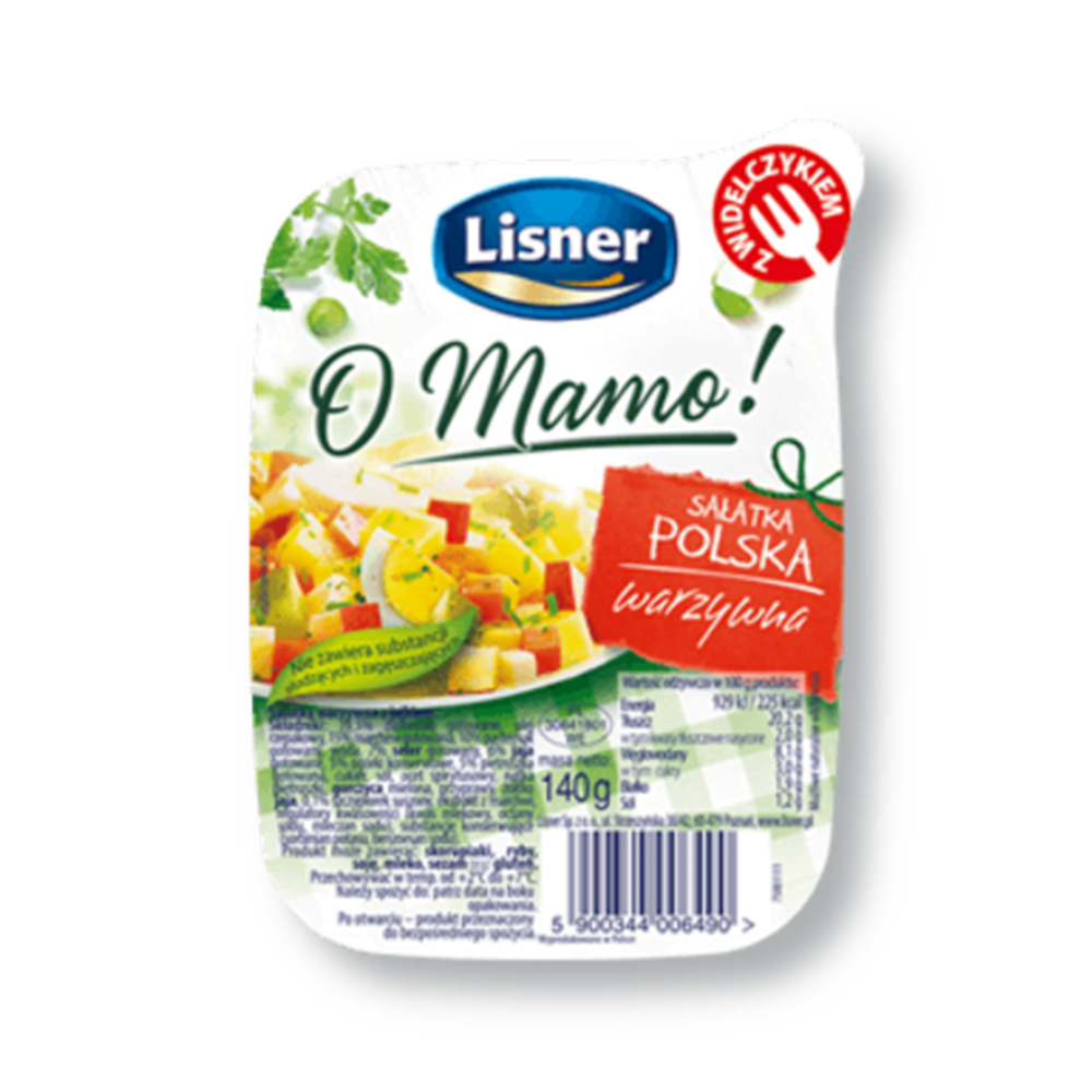 Polnischer Gemüsesalat Lisner 140g