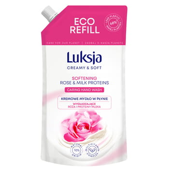 Flüssigseife Luksja Creamy&Soft Rosen- und Milchproteine 400 ml