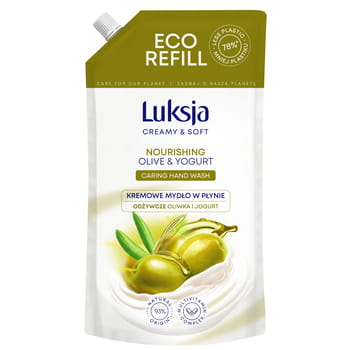 Flüssigseife Luksja Creamy&Soft Oliven- und Joghurtfond 900ml