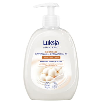 Flüssigseife Luksja Creamy&Soft Baumwollmilch und Provitamin B5 500 ml