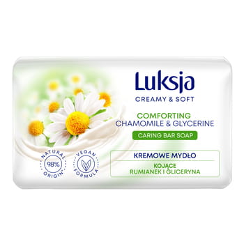 Luksja Creamy&Soft Stückseife mit Kamille und Glycerin 90g