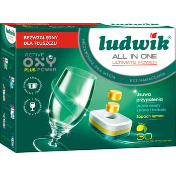 Spülmaschinentabs Ultimate Power Ludwik All in one 30 Stk.