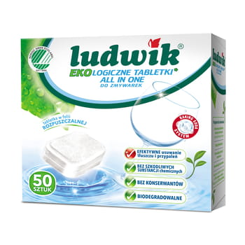 Ludwik All in One ökologische Spülmaschinentabs 50 Stk.