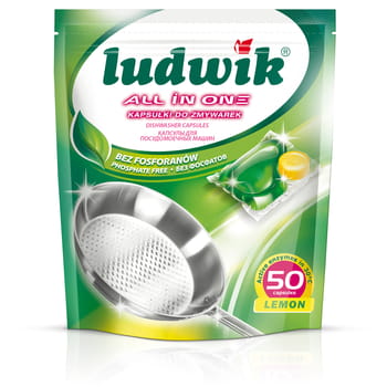 Ludwik All In One Spülmaschinenkapseln 50 Stk.