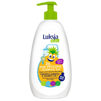 Duschgel und Shampoo 2in1 für Kinder Luksja Kids 500ml