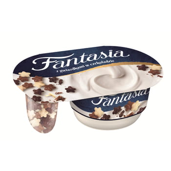 Fantasia Cremiger Joghurt mit Sternen in Schokolade 102g