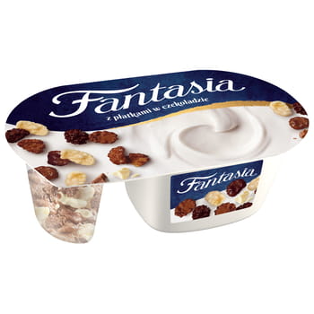 Fantasia Sahnejoghurt mit Schokoladenflocken 102g