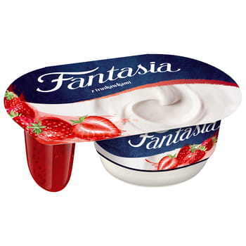 Fantasia Sahnejoghurt mit Erdbeeren 118g