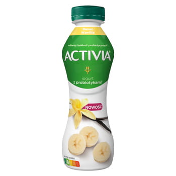 Activia Bananen-Vanille Trinkjoghurt 280g