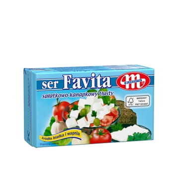 Salatkäse Favita 18% n/k Mlekovita 270g