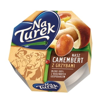 Naturek-Camembert-Käse mit türkischen Pilzen 120 g