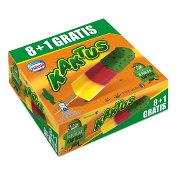 Kaktus-Zitronen-Erdbeer-Eis 9x45ml