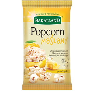 Bakalland-Butterpopcorn 90g