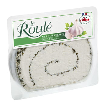 Le Roule-Käse mit Kräutern und Knoblauch Rians 125g