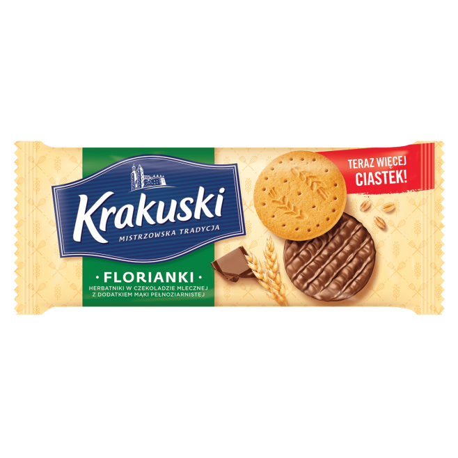 Krakuski Florianki in Milchschokolade 171g