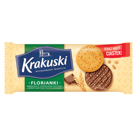 Krakuski Florianki in Milchschokolade 171g