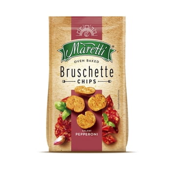 Bruschetta Maretti Salami-Peperoni-Brotchips 70g