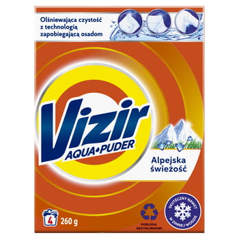 Waschpulver Vizir Aqua Powder, 260g, 4 Wäschen