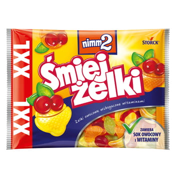 Nimm2 Śmiejżelki Fruit Storck 180g