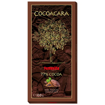 Dunkle Schokolade Terravita Cocoacara 100g