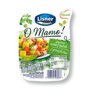 Gemüsesalat mit Erbsen Lisner 140g