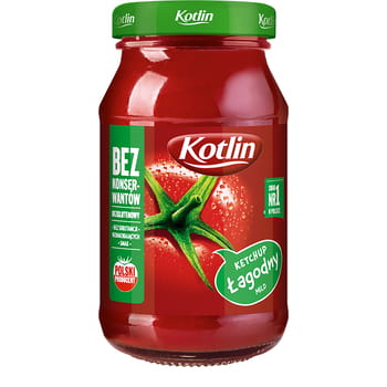 Milder Ketchup im Glas Kotlin 280g