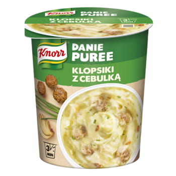 Gericht Püree-Fleischbällchen mit Zwiebeln Knorr 53g