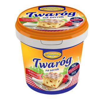 Hüttenkäse für Käsekuchen Włoszczowa 1kg