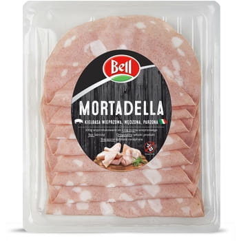 Glocken-Mortadella-Scheiben 120g