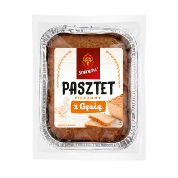 Gebackene Pastete mit Gans Sokołów 200g