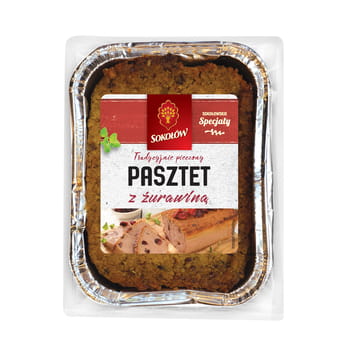 Pastete mit Preiselbeeren Sokołów 200g