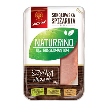 Naturrino geräucherter Schinken Sokołów 100g