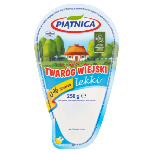 Piatnica fettarmer Hüttenkäse 250g