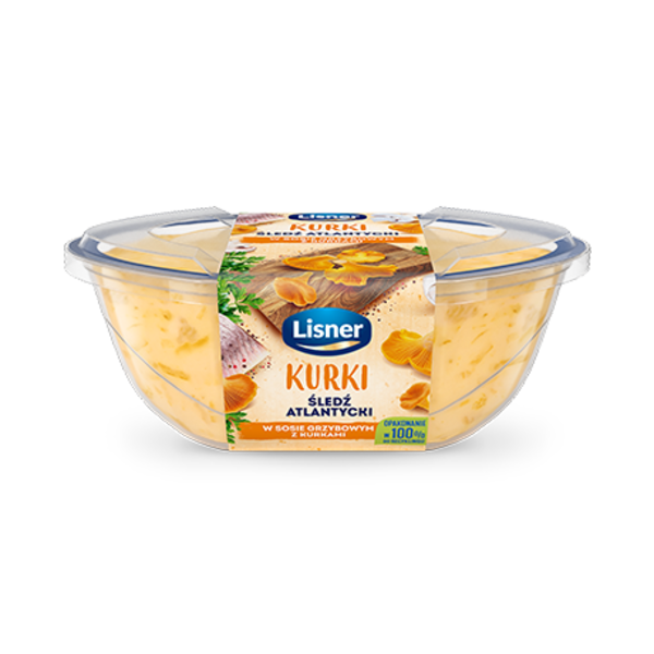 Hering in Pilzsauce mit Pfifferlingen Lisner 280g