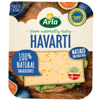 Havarti gereifter Arla-Käse, Scheiben 150 g