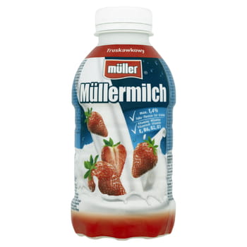 Milchgetränk Müllermilch Erdbeergeschmack Müller 400g