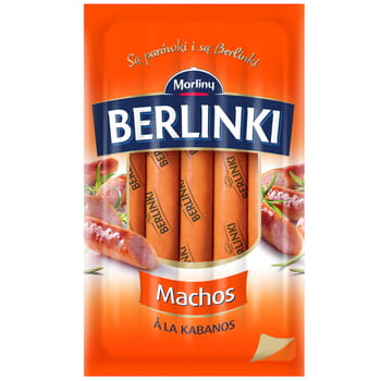 Frankfurter Berlinki Machos a'la Kabanos Morliny 250g