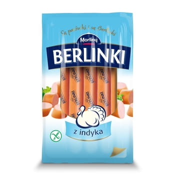 Berlinki Putenwürste Morliny 250g