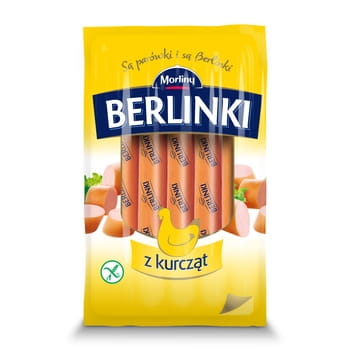 Berlinki-Frankfurter mit Morlina-Hähnchen 250g