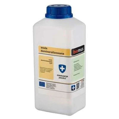 Demineralisiertes Wasser 1000ml BIOMUS