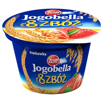 Jogobella 8 Körner Erdbeer Zott 200g