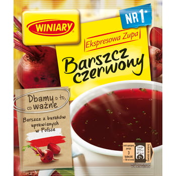 Roter Borschtsch - Expresssuppe Winiary 60g