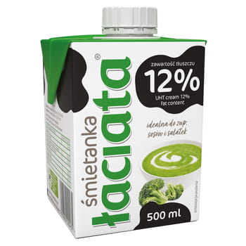 Creme 12% Łaciata UHT Mlekpol 500ml