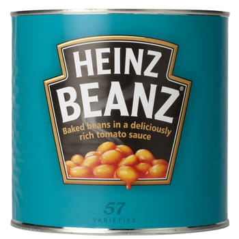 Gebackene Bohnen in Tomatensauce Heinz 2620g