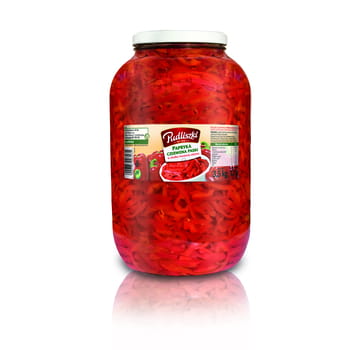 Pudliszki rote Paprikastreifen 3,5 kg