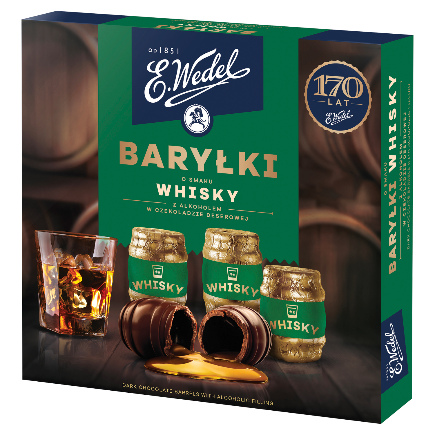 Fässer Whisky E. Wedel 200g